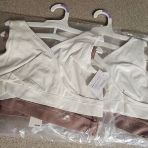 Women's Intimates & Sleepwear Set - White and Brown